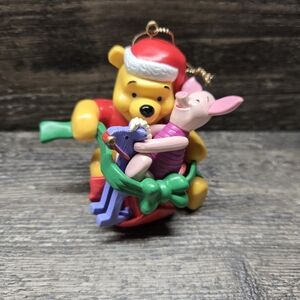 Disney Winnie the Pooh and Piglet Festive Ornament